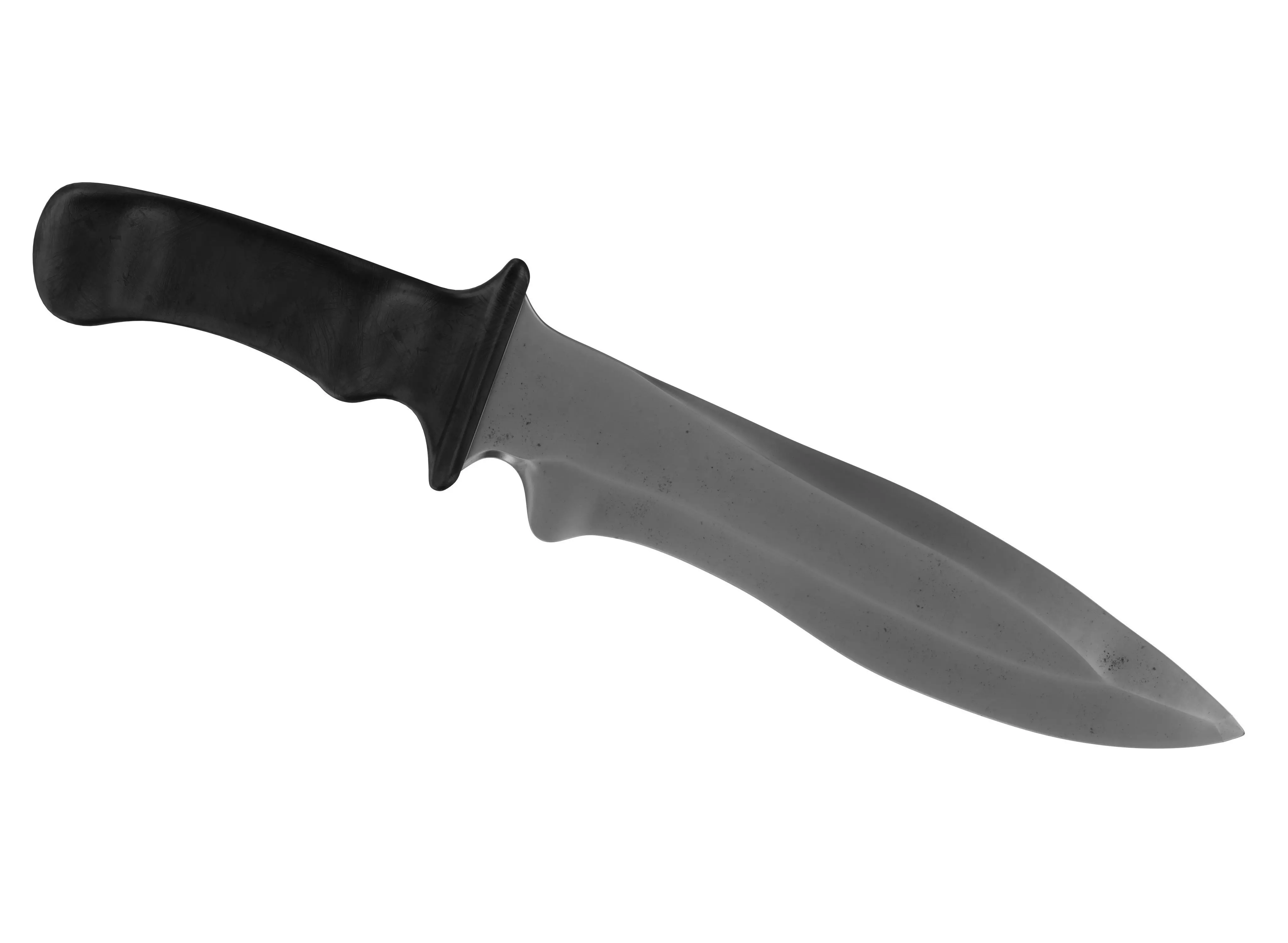 battle knife v2 3D model_0