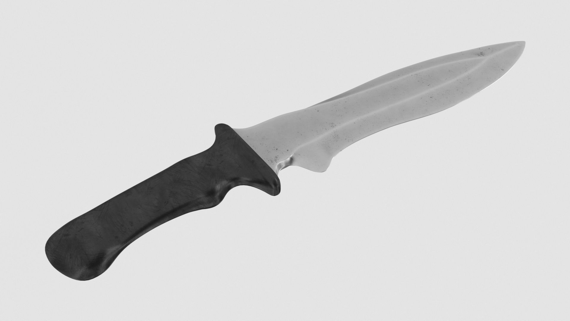 battle knife v2 3D model_6