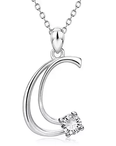 Alphabet C Necklace 3D print model