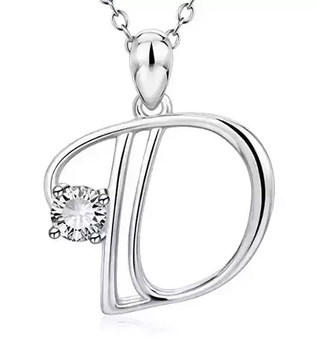 Alphabet D Necklace