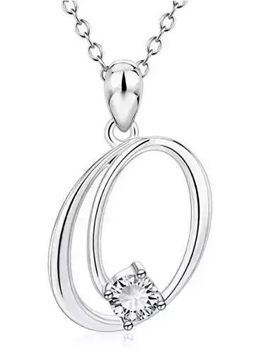 Alphabet O Necklace