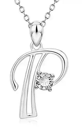 Alphabet P Necklace