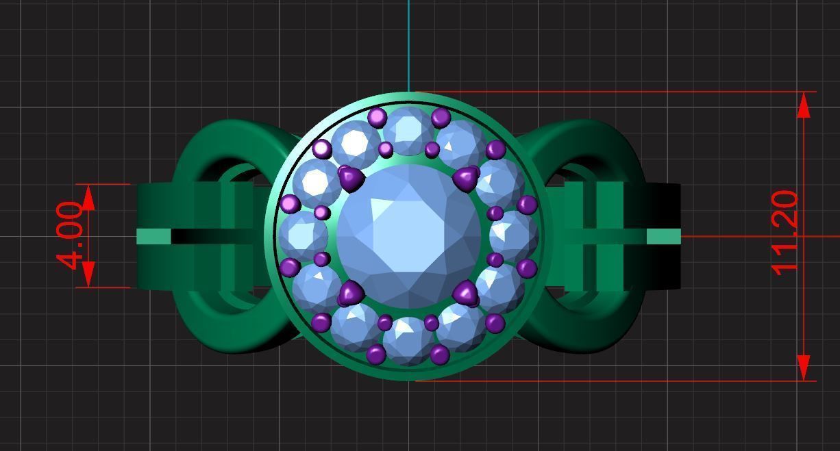 Ring 49 3D print model_9