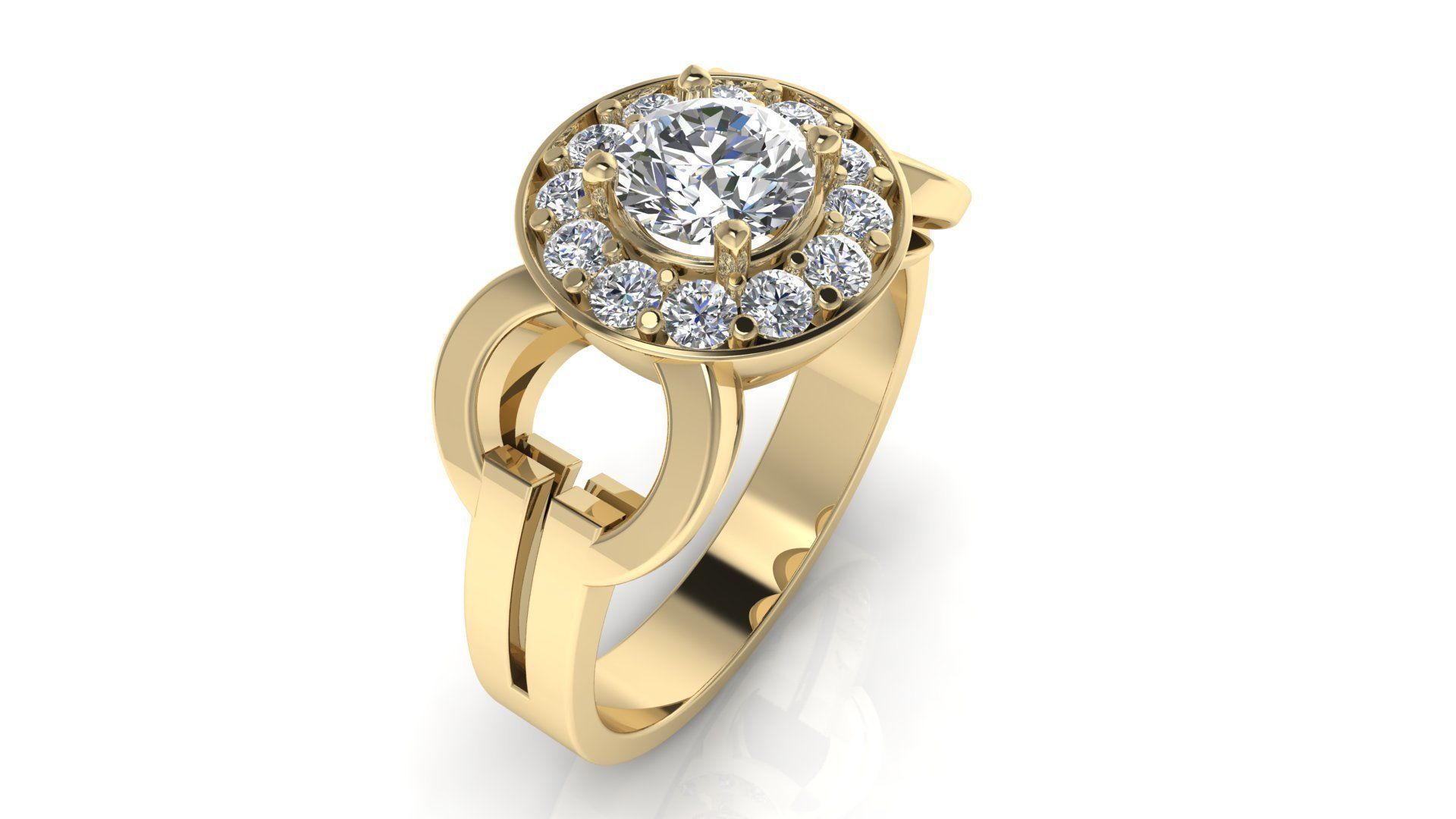 Ring 49 3D print model_4