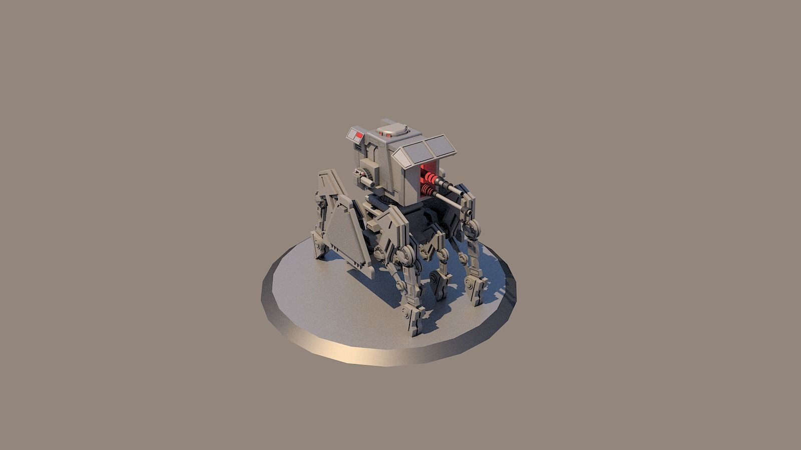 First Order Heavy Scout 3D model_3