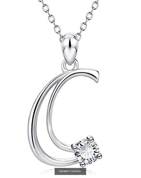 Initial Alphabet A-Z Necklace Collection _5