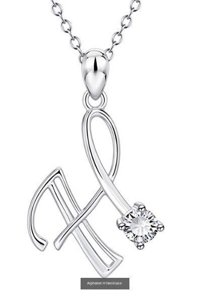 Initial Alphabet A-Z Necklace Collection _10