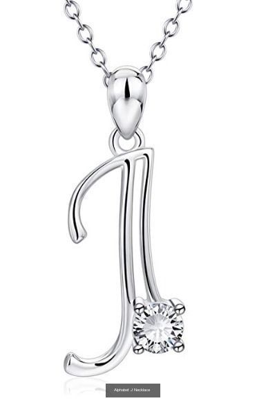 Initial Alphabet A-Z Necklace Collection _12