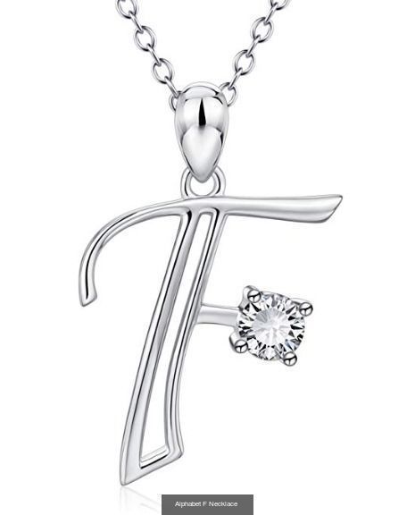 Initial Alphabet A-Z Necklace Collection _8