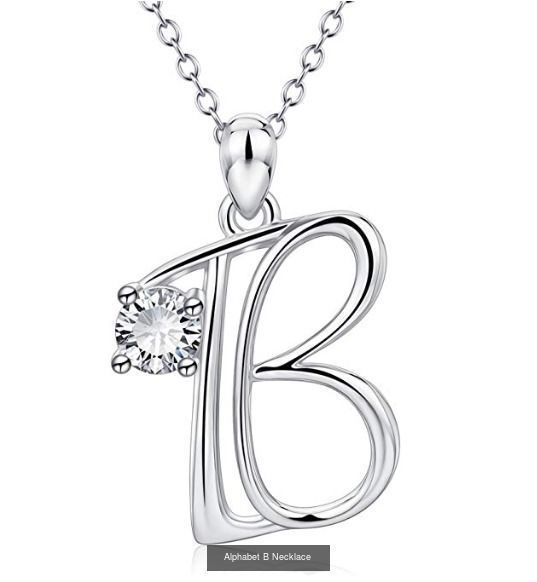 Initial Alphabet A-Z Necklace Collection _4
