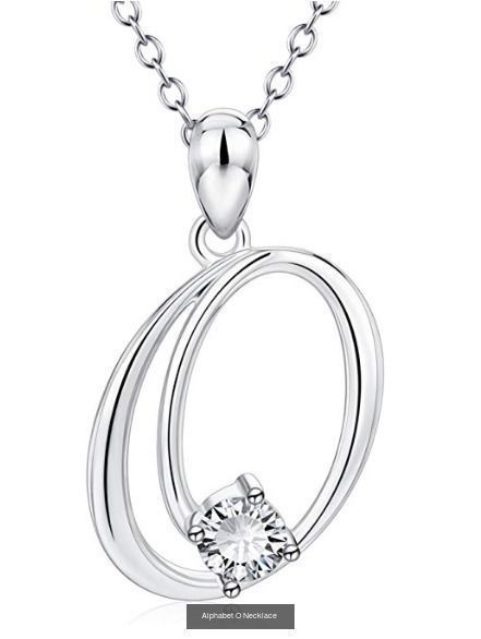 Initial Alphabet A-Z Necklace Collection _17
