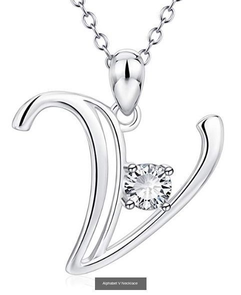 Initial Alphabet A-Z Necklace Collection _24