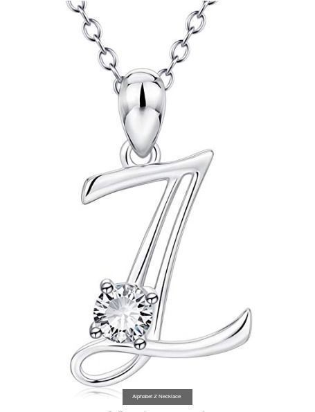 Initial Alphabet A-Z Necklace Collection _28