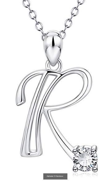 Initial Alphabet A-Z Necklace Collection _20