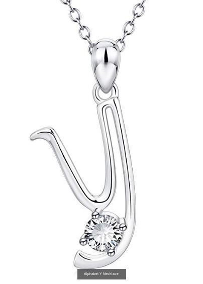 Initial Alphabet A-Z Necklace Collection _27