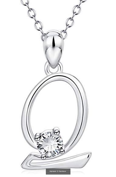 Initial Alphabet A-Z Necklace Collection _19