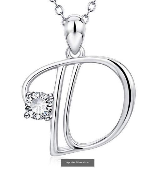 Initial Alphabet A-Z Necklace Collection _6