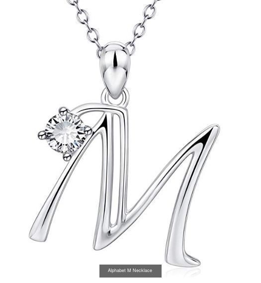 Initial Alphabet A-Z Necklace Collection _15