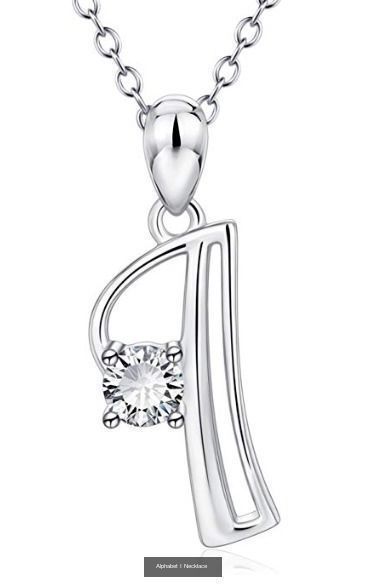 Initial Alphabet A-Z Necklace Collection _11