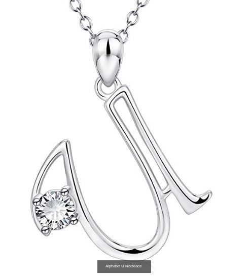 Initial Alphabet A-Z Necklace Collection _23