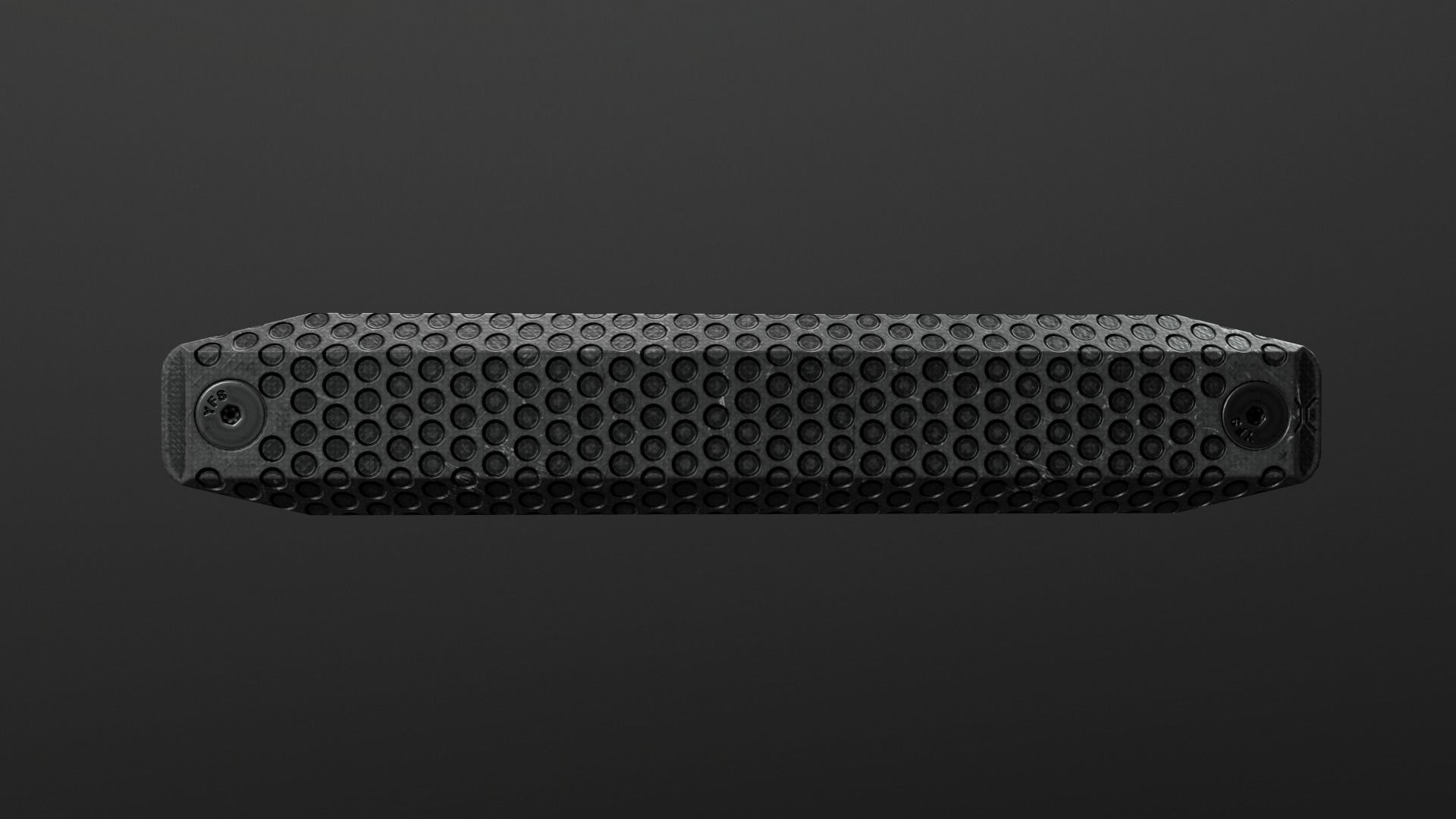 3D model Railscales XOS MLOK Grip Panels VR / AR / lowpoly CGTrader