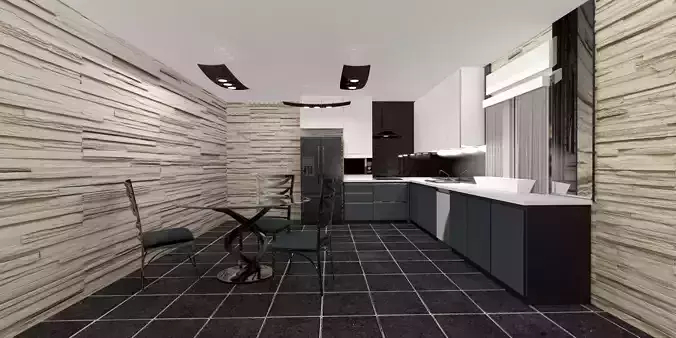 Modern kitchen