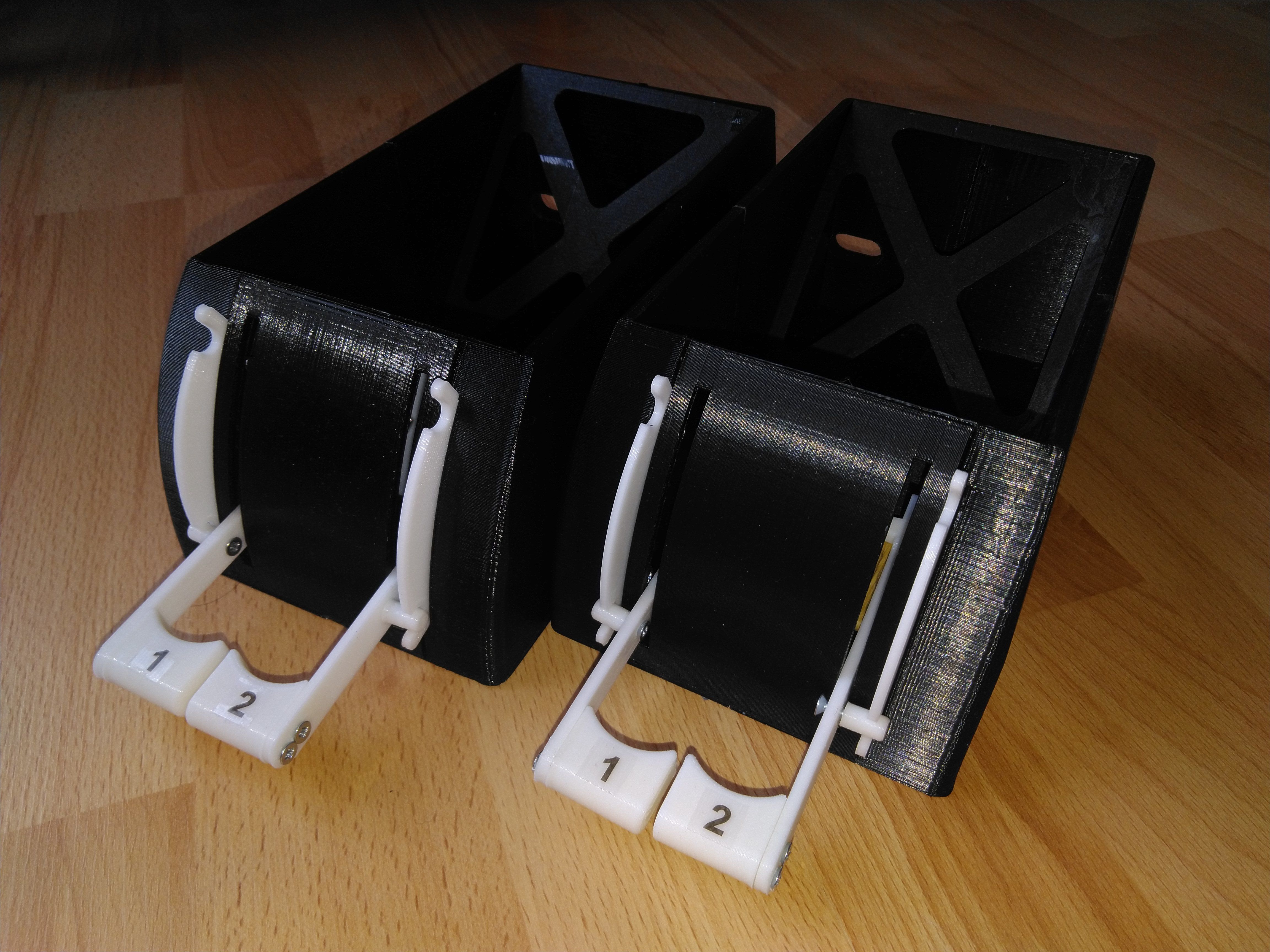 SAITEK THROTTLE QUADRANT BOX WITH START LEVERS 3D print model_6