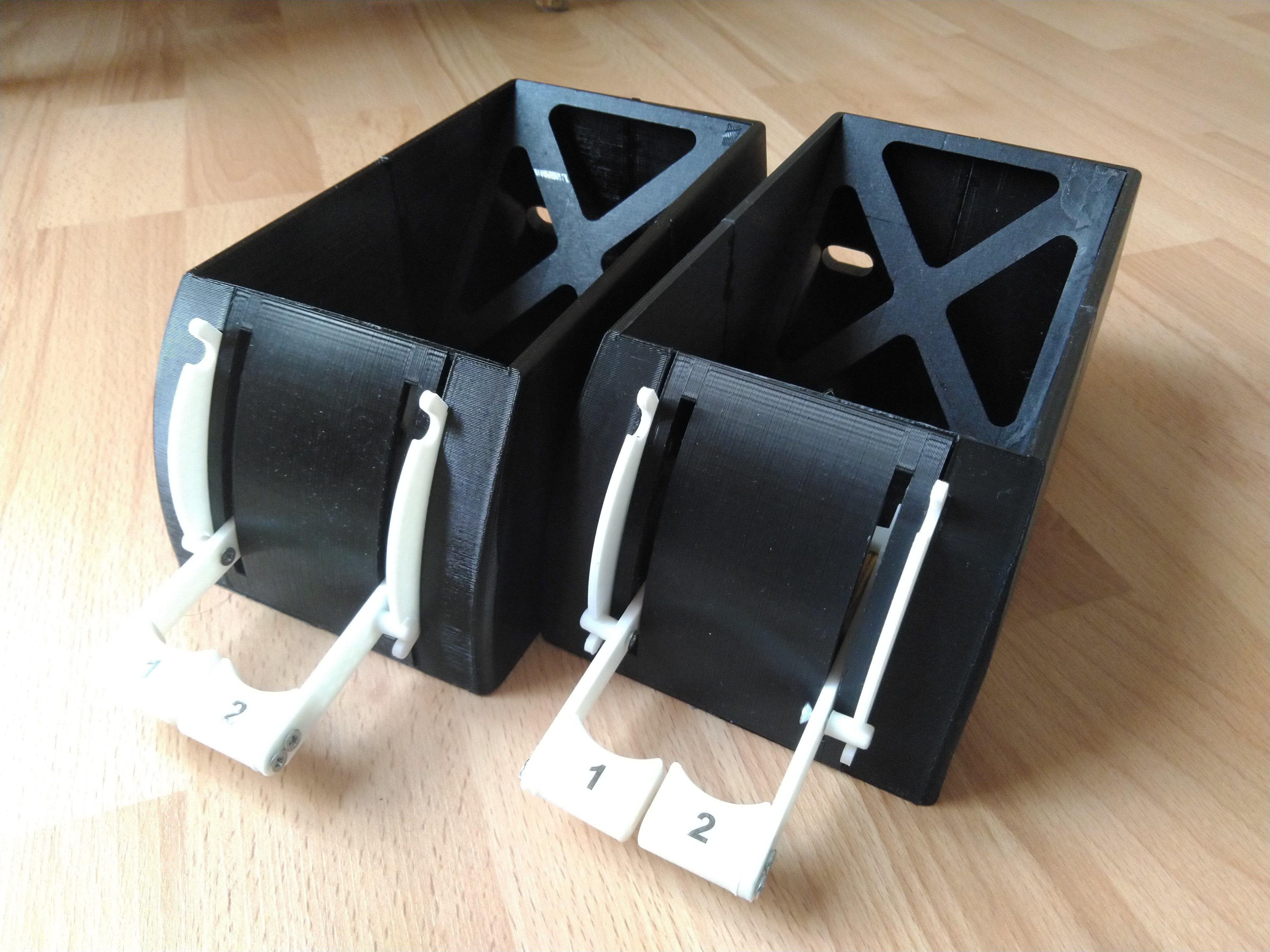 SAITEK THROTTLE QUADRANT BOX WITH START LEVERS 3D print model_7