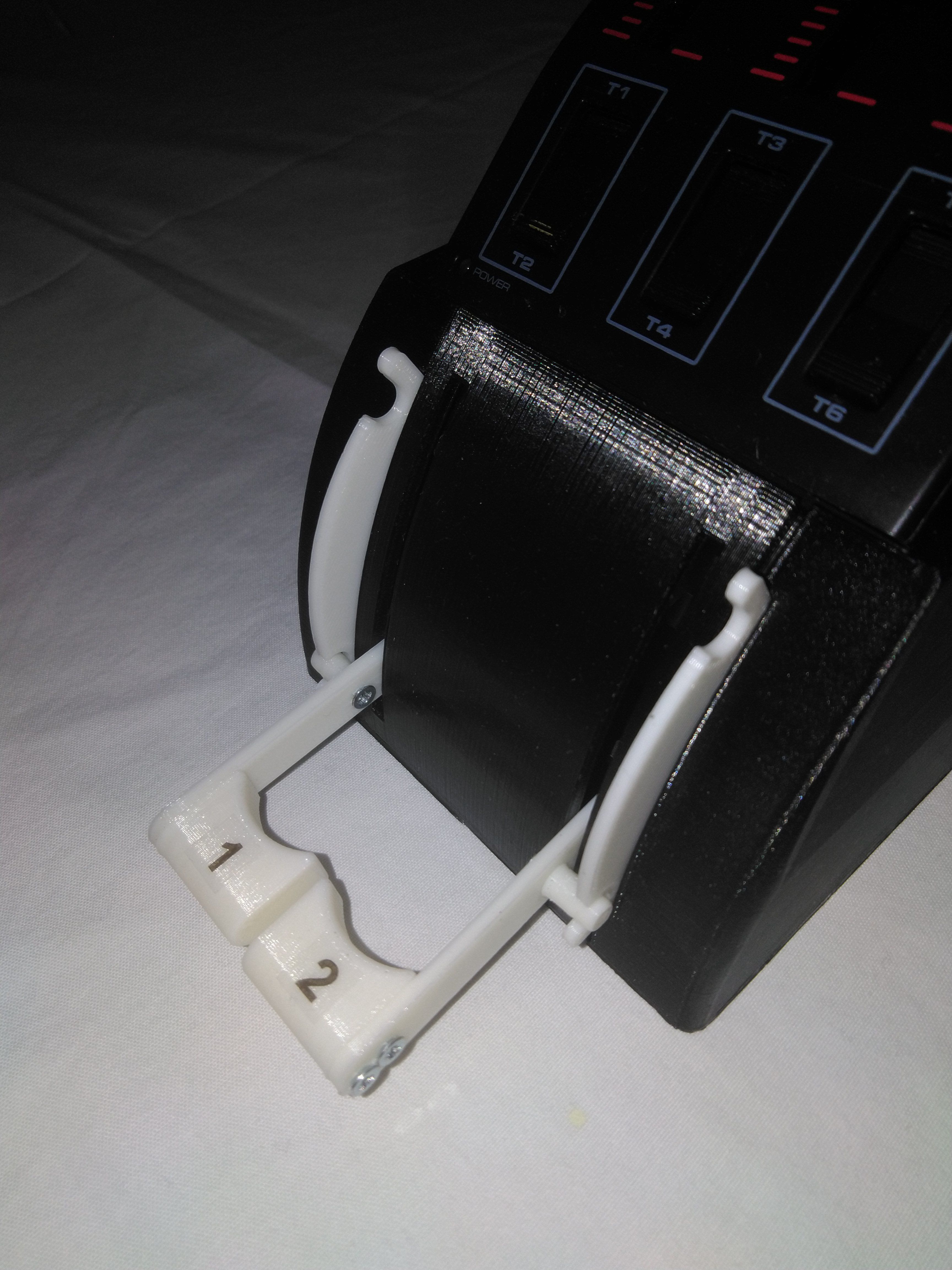 SAITEK THROTTLE QUADRANT BOX WITH START LEVERS 3D print model_8