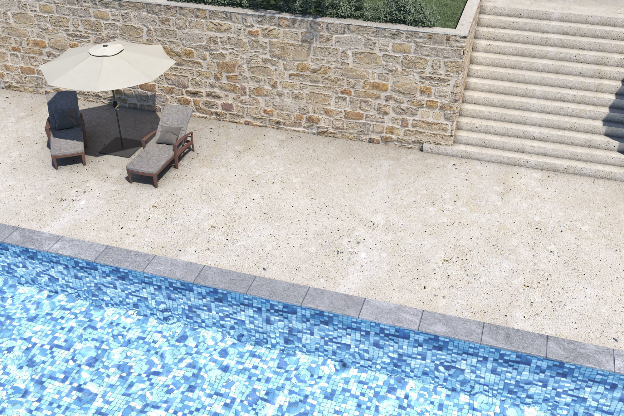 Exterior House Scene 3D model_1