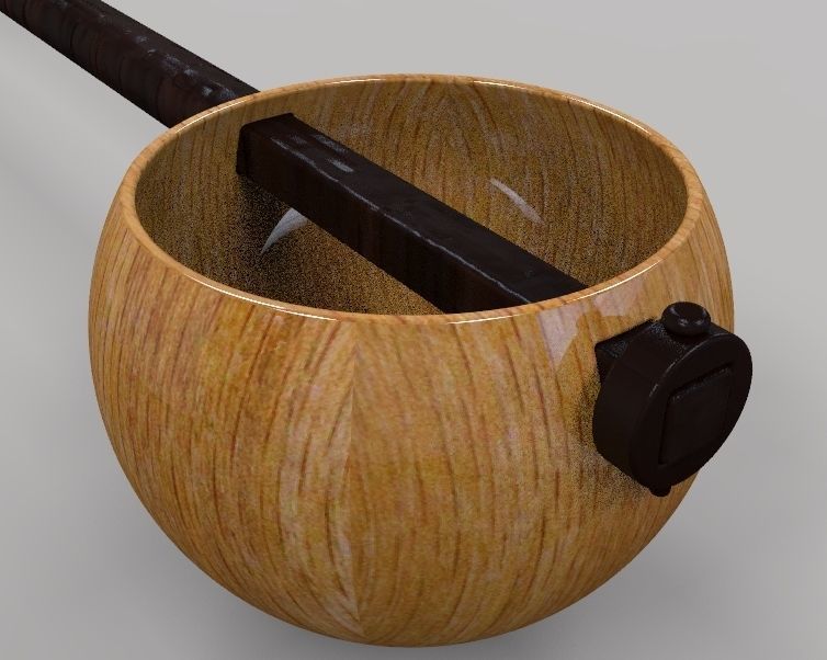 Wooden Spoon 3D print model_14
