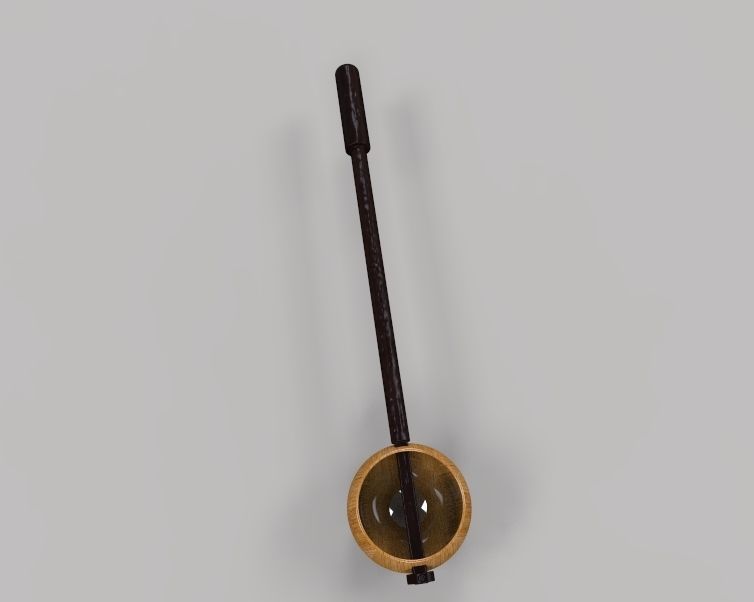Wooden Spoon 3D print model_7