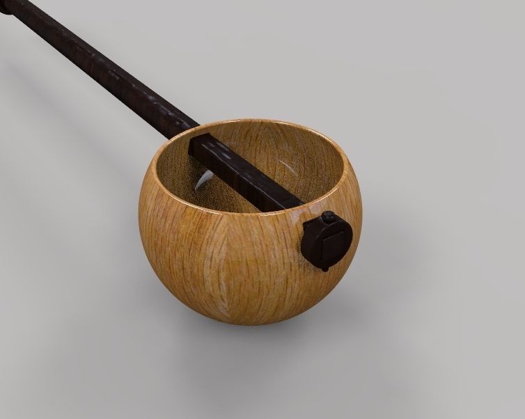 Wooden Spoon 3D print model_15