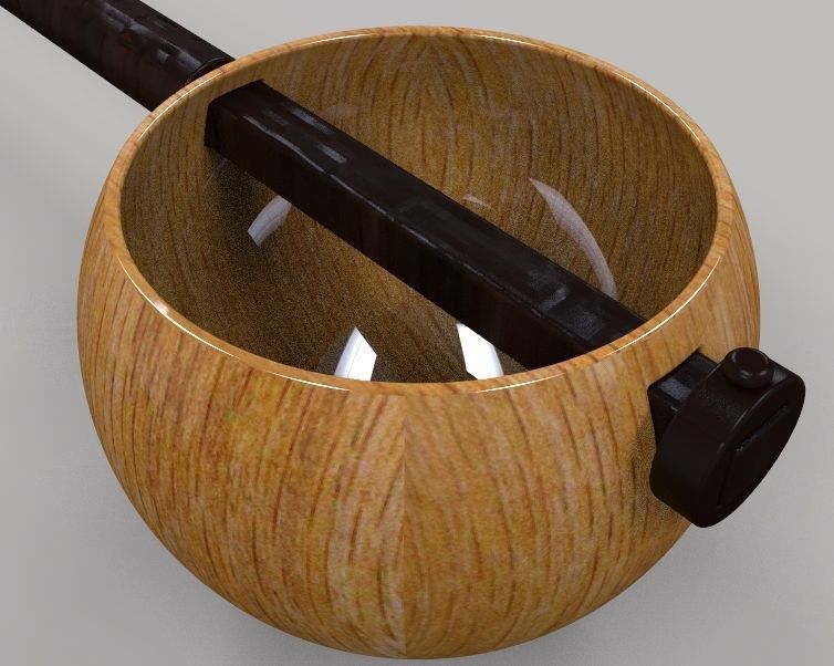 Wooden Spoon 3D print model_13