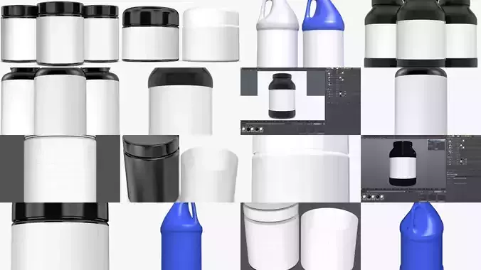 Bottles Jars Collection 2 