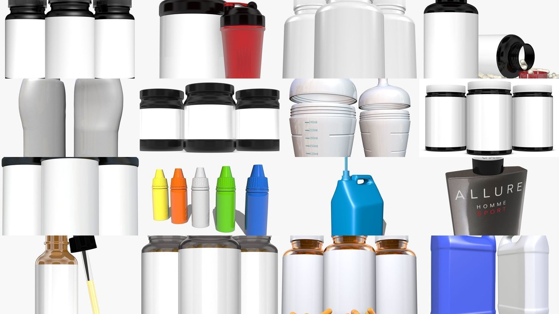 Bottles Jars Collection 2 _1