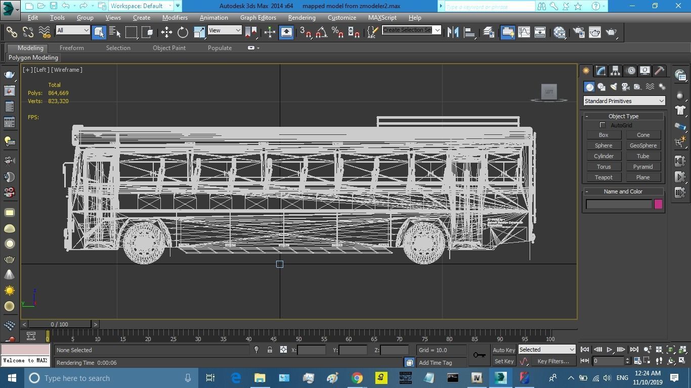 Lanka Ashok Leyland Bus 3D model_3