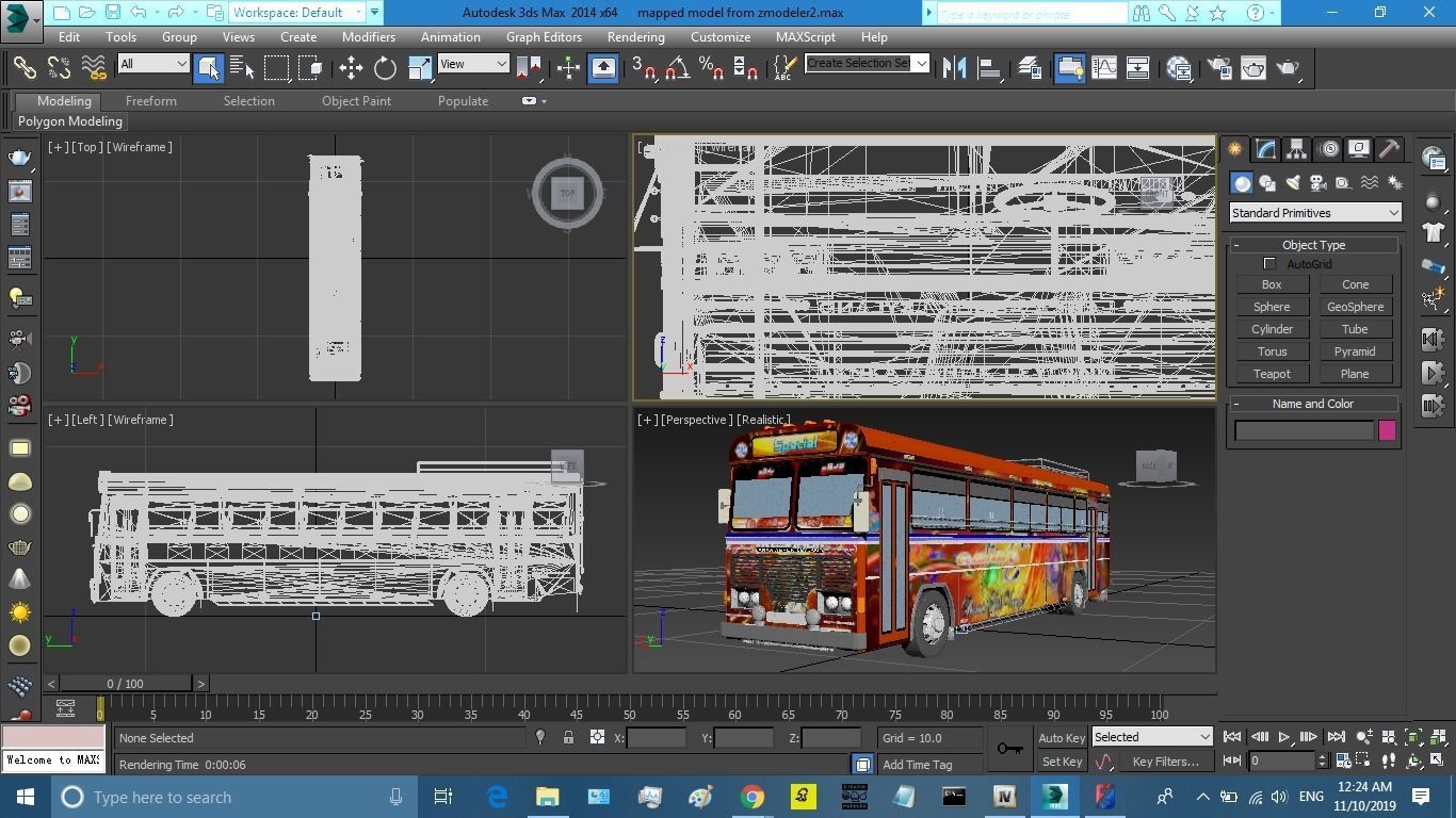 Lanka Ashok Leyland Bus 3D model_2