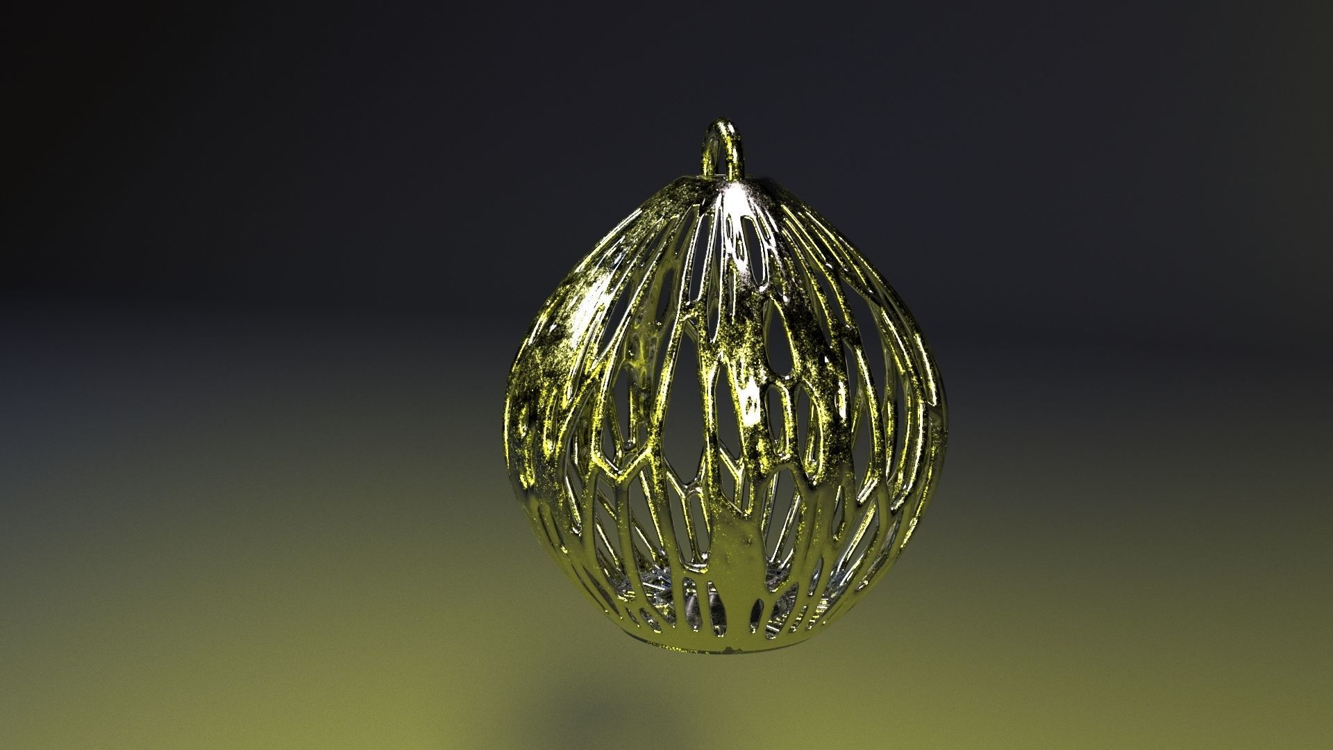 christmas ball 3D print model_6