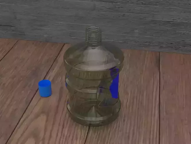 LiberCarboy plastic bottle