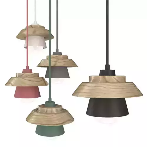 Pendant lamp ANZAZO ECO 3D model