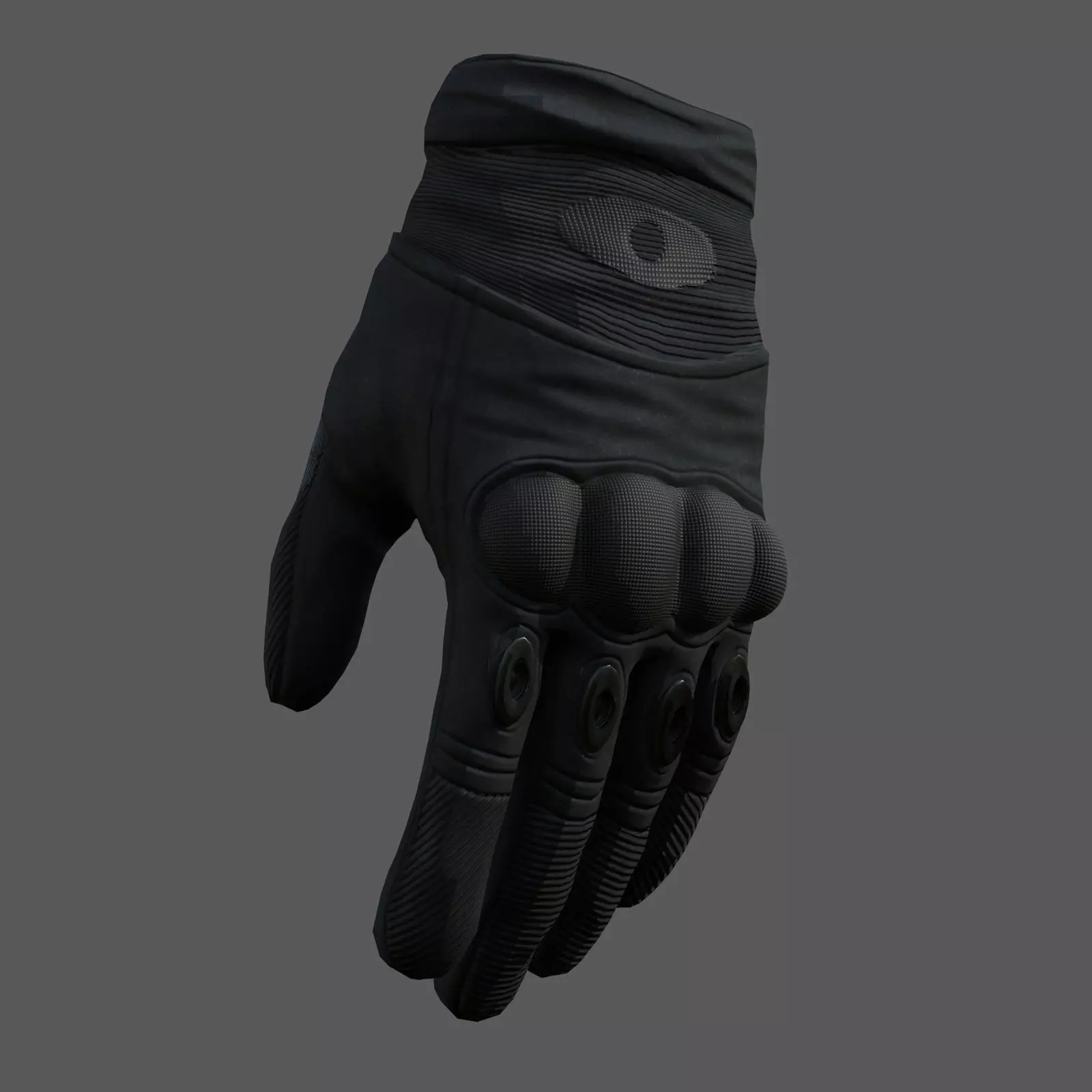 Gloves Sci-fi military fantasy combat 3d model low poly  Low-poly 3D model_0