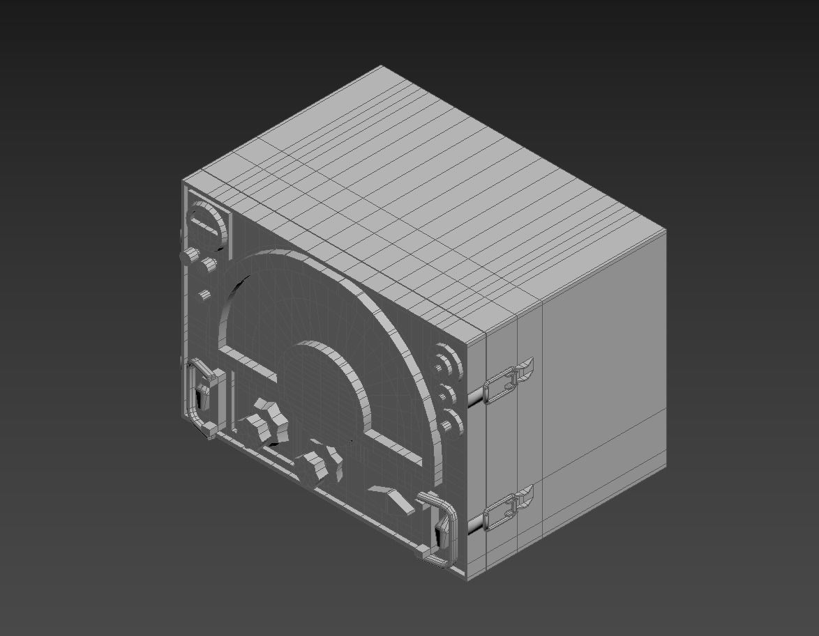 WW2 Radio Communications - UE5 ready - Low poly - 4k PBR Low-poly 3D model_6