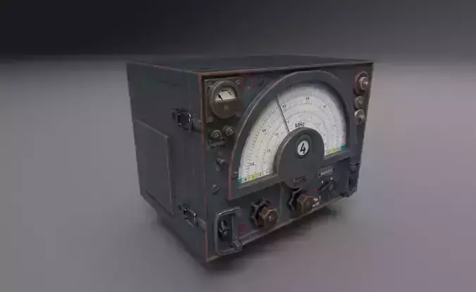WW2 Radio Communications - UE5 ready - Low poly - 4k PBR Low-poly 3D model WW2 Radio Communications - UE5 ready - Low poly - 4k PBR Low-poly 3D model