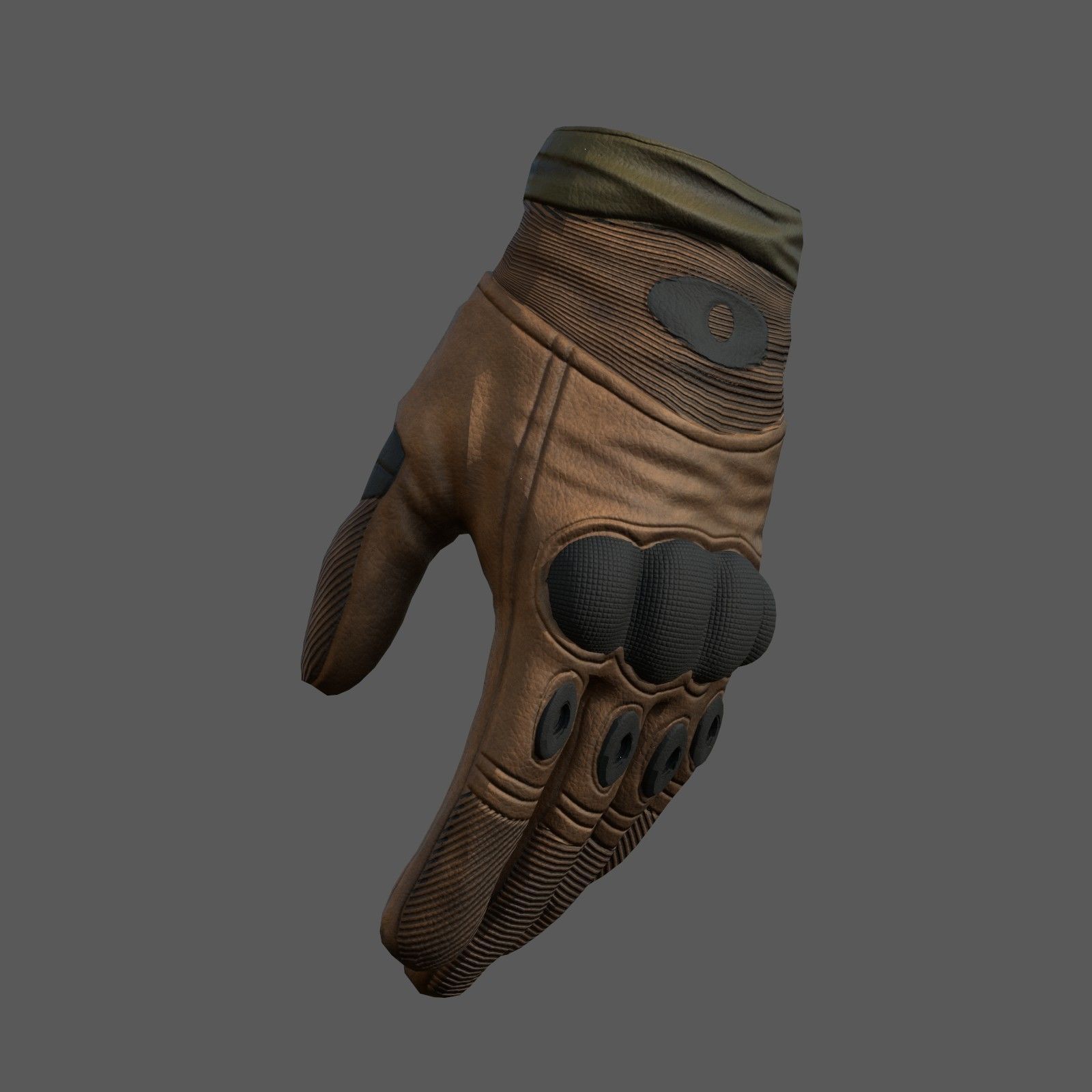 Helmet scifi military combat 3d model low poly model Low-poly 3D model_1