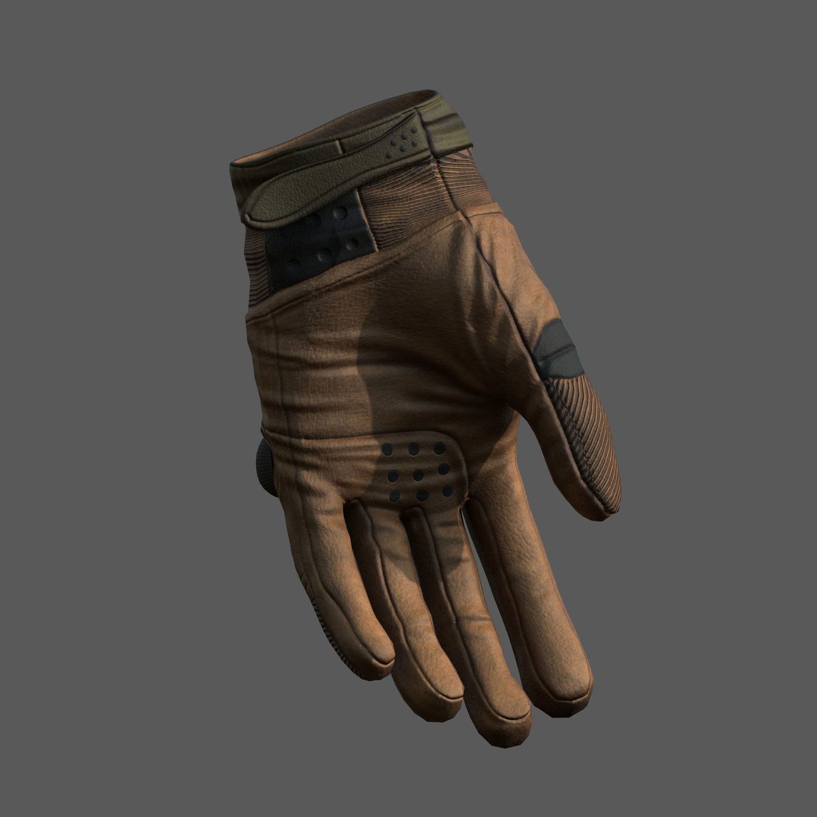 Helmet scifi military combat 3d model low poly model Low-poly 3D model_2