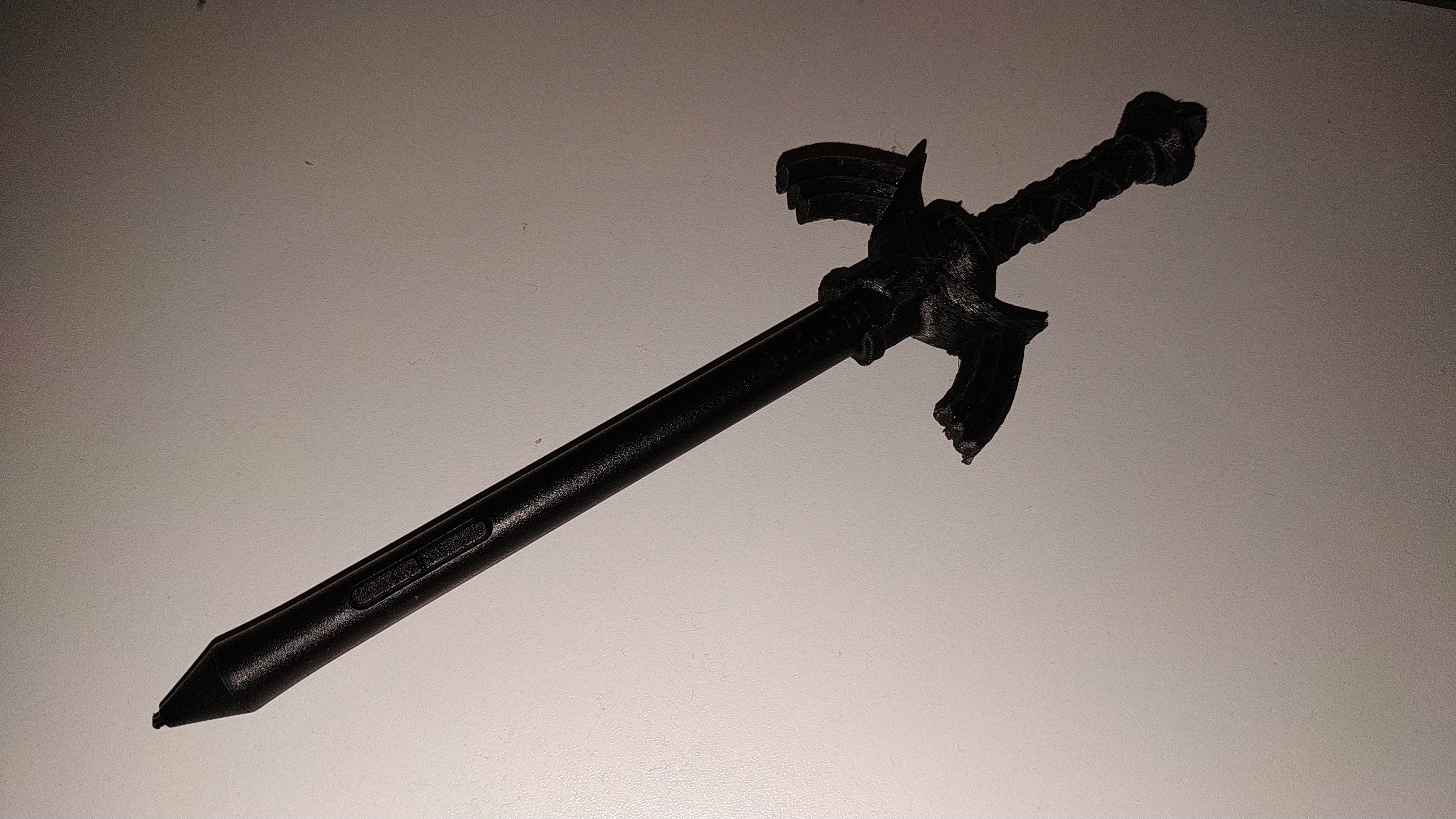 Wacom tablet pen head Zelda Master Sword 3D print model_1