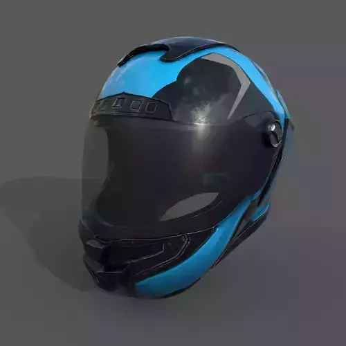 Helmet gas mask scifi military combat racer