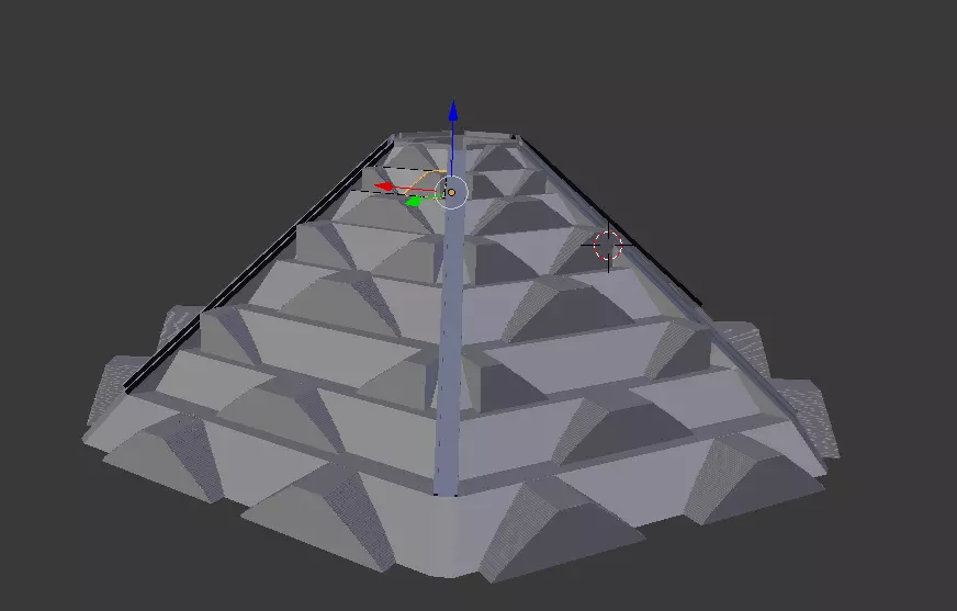 ancient temple Free low-poly 3D model_0