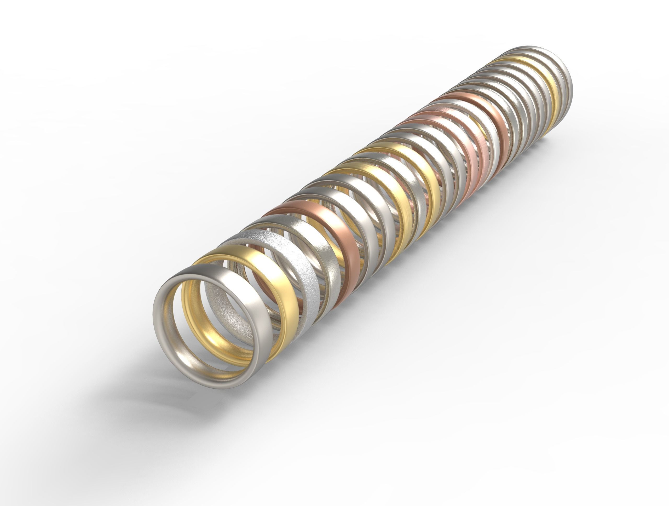 Wedding -comoda moderna - profilo piatto - tutte le misure 3D print model_5